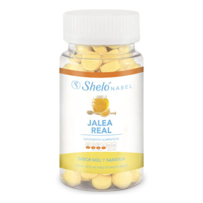 jalea real 60 tab masticables sabor miel naranja s604