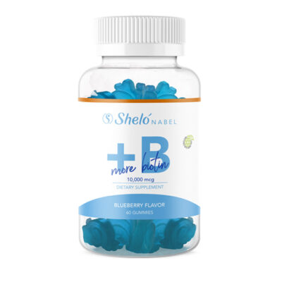 +biotina gomitas 60 gomitas sabor mora azul s1202