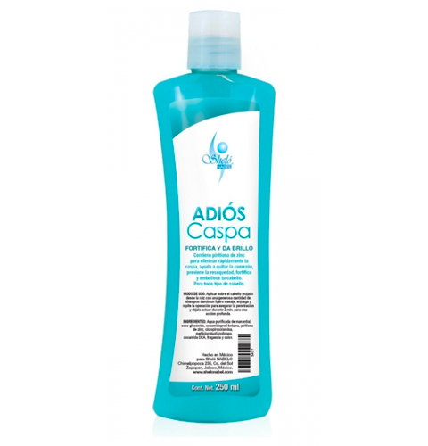 shampoo adioss caspa de 250 ml