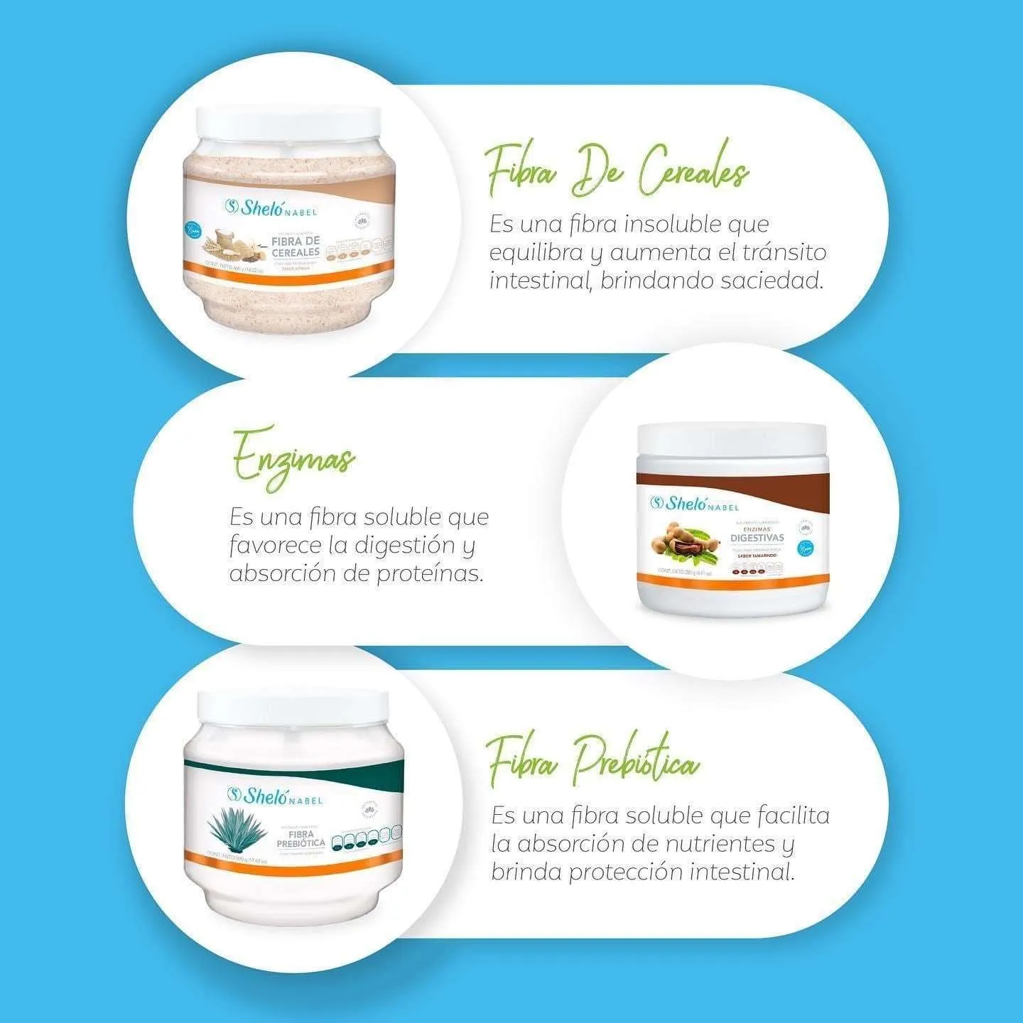 Fibra de cereales Shelo Nabel