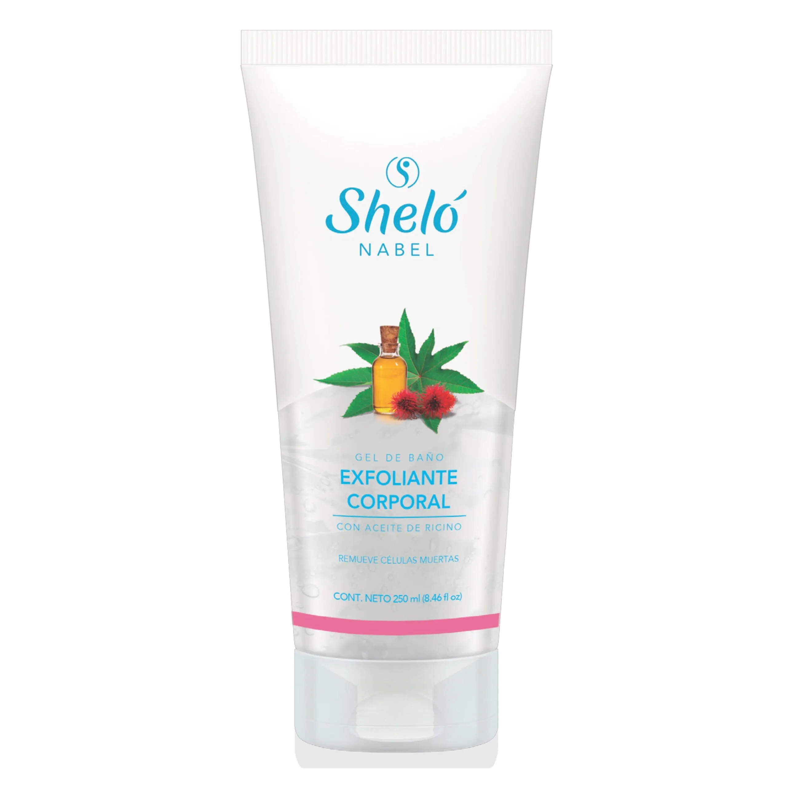 Gel de baño exfoliante corporal Shelo Nabel
