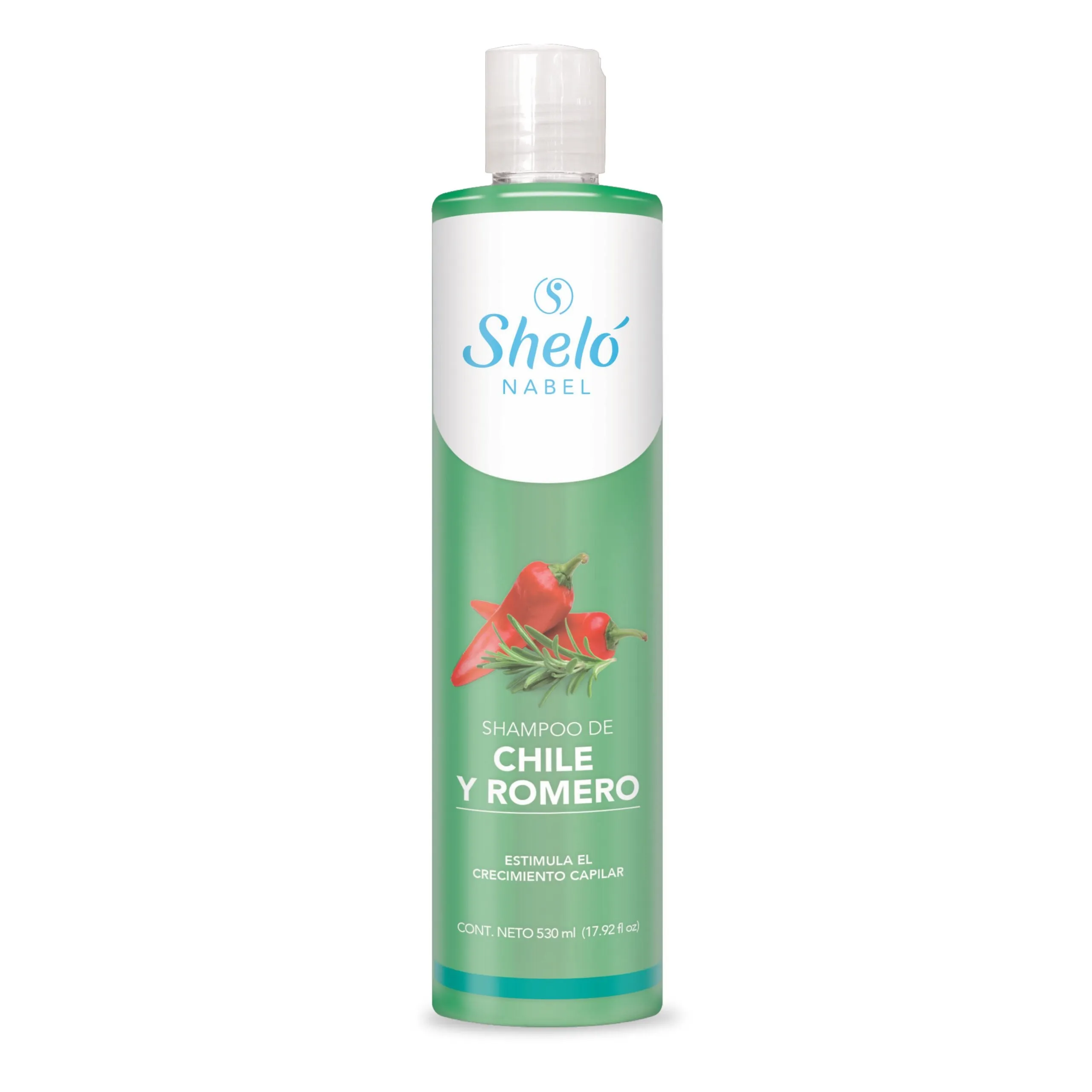 Shampoo de chile y romero Shelo Nabel