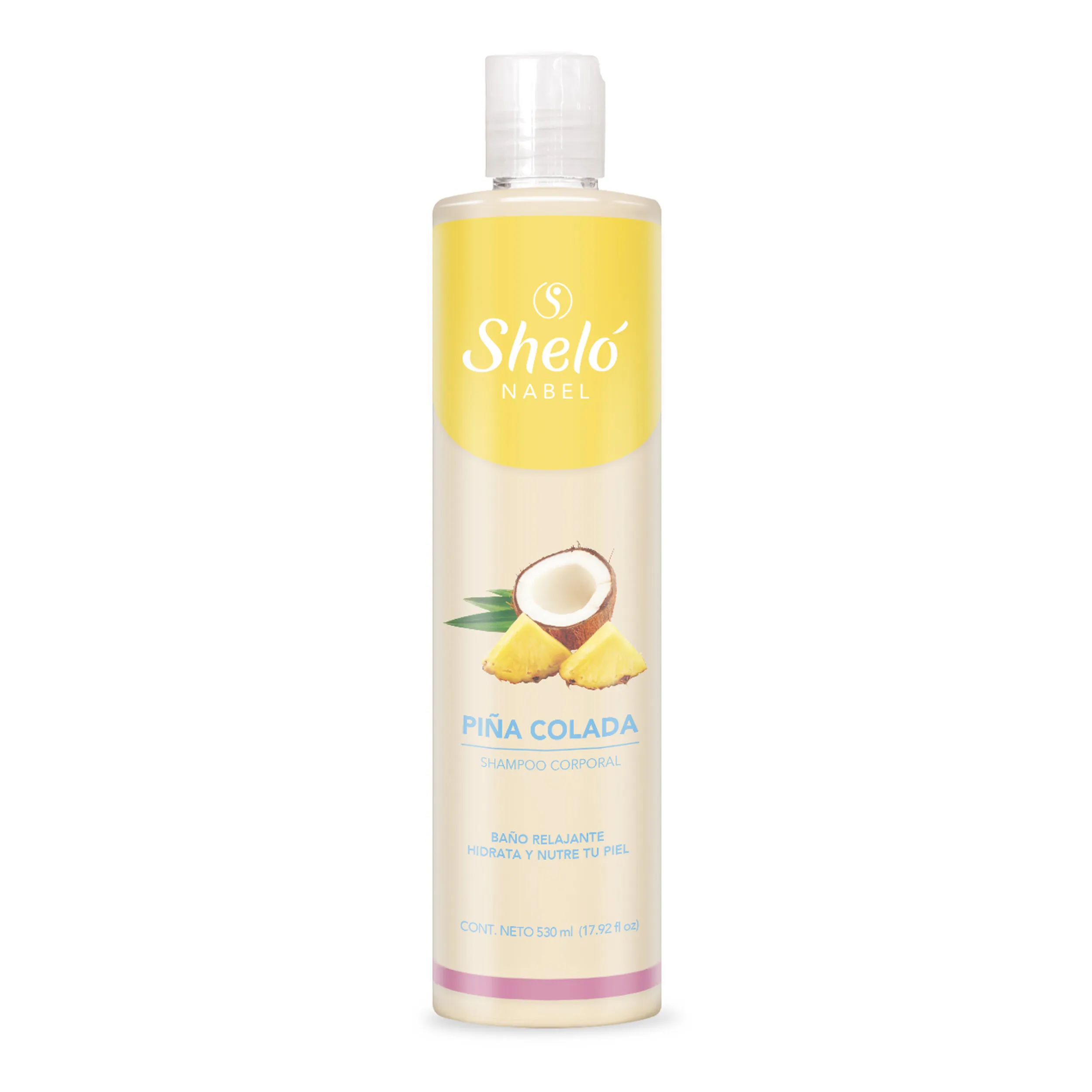 Shampoo para el baño piña colada Shelo Nabel