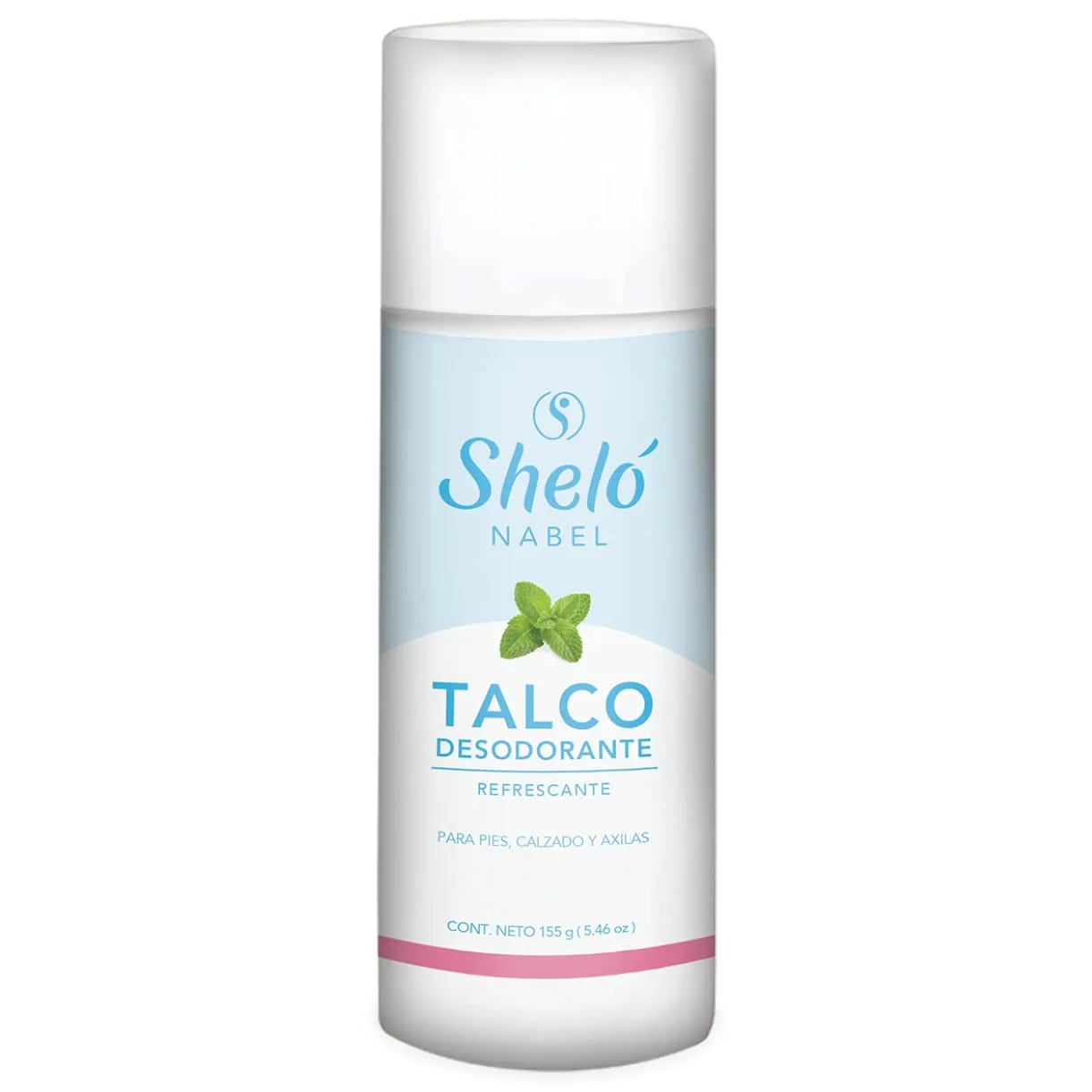 Talco desodorante para pies, calzado y axilas Shelo Nabel