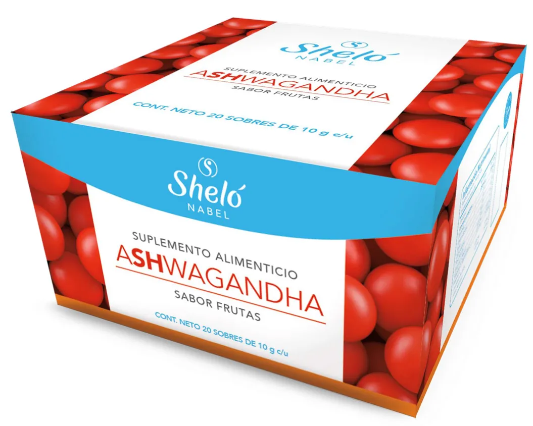 Ashwagandha Sobres De Gr. C/u Sabor Frutas Shelo Nabel