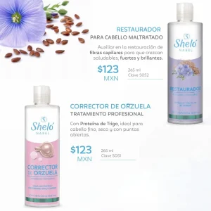 Cabello Maltratado Restaurador Ml Shelo Nabel