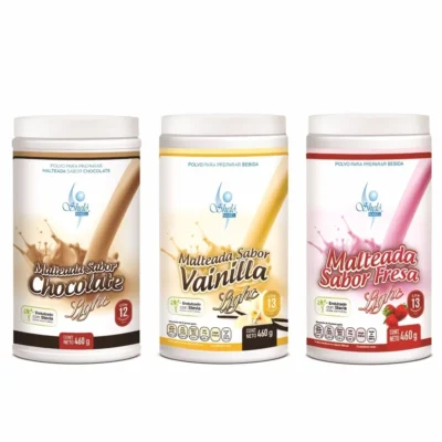 Malteada Light Sabor Fresa Gr. Shelo Nabel