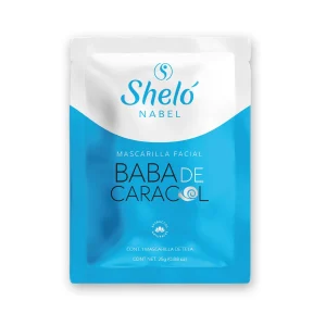 Mascarilla Facial Baba De Caracol De Tela Shelo Nabel