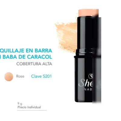 Maquillaje En Barra Con Baba De Caracol Rose Shelo Nabel